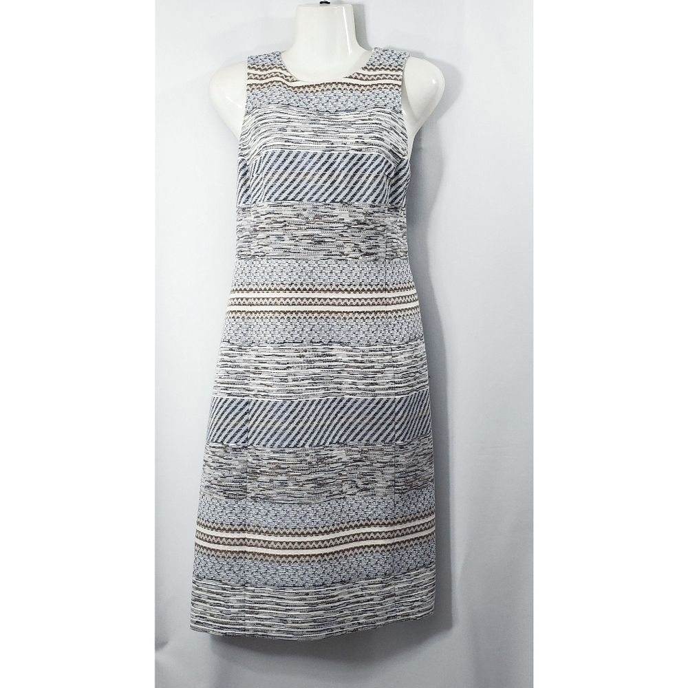 W By Worth Jacquard Sheath Dress